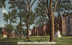 Front Campus, Brown University Providence, RI Postcard Postcard