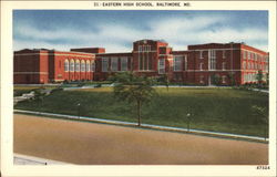 Eastern High School Postcard