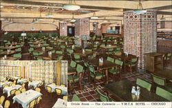 Oriole Room - The Cafeteria - YMCA Hotel Postcard