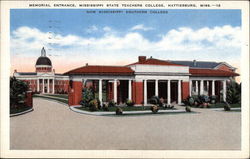 Mississippi State Teachers College - now Mississippi Southern College Postcard
