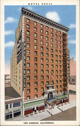 Hotel Cecil Los Angeles, CA Postcard Postcard