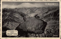 Black Rapids Glacier Fairbanks, AK Postcard Postcard