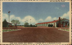 Sky-tel Motor Lodge Deming, NM Postcard Postcard