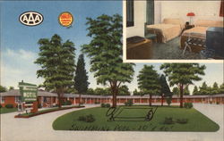 Maplewood Motel Greensboro, NC Postcard Postcard