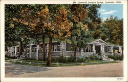 Epworth League Lodge Postcard