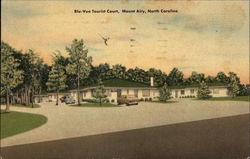 Blu-Vue Tourist Court Postcard