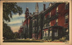 Maine General Hospital Portland, ME Postcard Postcard