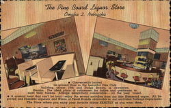 The Pine Board Liquor Store Postcard