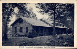 Dining Hall, Camp Bonnie Brae Postcard
