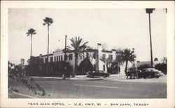 San Juan Hotel Texas Postcard Postcard