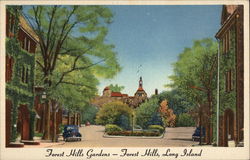 Forest Hills Garden New York Postcard Postcard