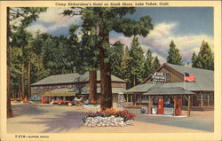 Camp Richardson's Hotel on South Shore Lake Tahoe, CA Postcard Postcard