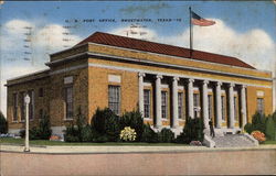 Post Office Sweetwater, TX Postcard Postcard