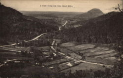 A View from Big Hill Near Berea New York Postcard Postcard