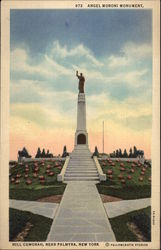 Angel Moroni Monument Postcard