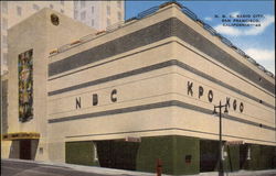 N. B. C. Radio City San Francisco, CA Postcard Postcard