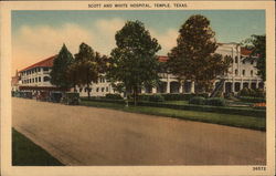 Scott and White Hospital Temple, TX Postcard Postcard