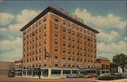 Spaulding Hotel Michigan City, IN Postcard Postcard