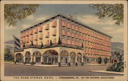 The Penn-Stroud Hotel, in the Pocono Mountains The Penn-Stroud Hotel, in the Pocono Mountains