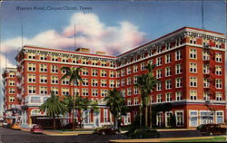 Nueces Hotel Corpus Christi, TX Postcard Postcard