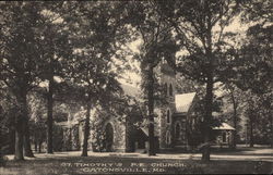 St. Timothy's P.E. Church Catonsville, MD Postcard Postcard