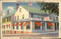 Pilgrim Cafe Postcard