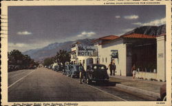 Palm Springs Hotel California Postcard Postcard