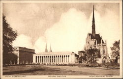 University of Pittsburgh - View from Campus Postcard