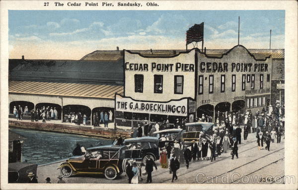 The Cedar Point Pier Sandusky Ohio