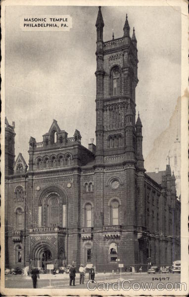 Masonic Temple Philadelphia Pennsylvania The Photo-Illustrators
