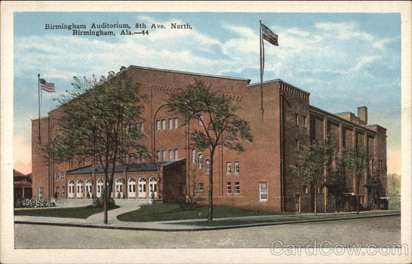 Birmingham Auditorium, 8th Ave. North Alabama