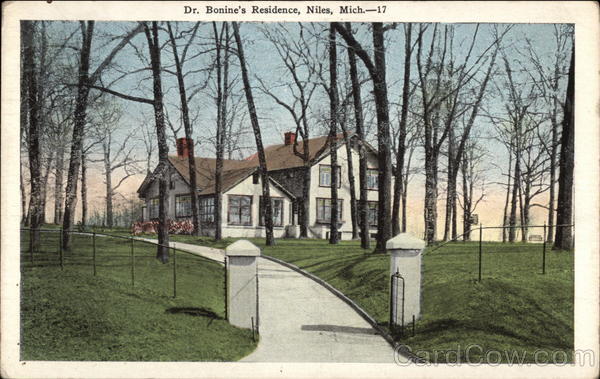 Dr. Bonine's Residence Niles Michigan