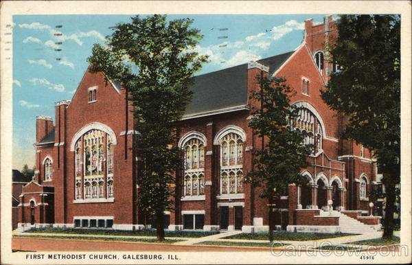 First Methodist Church Galesburg Illinois