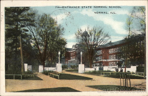 Entrance State Normal School Illinois