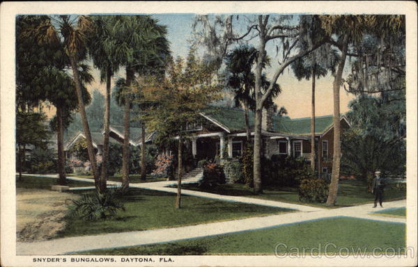 Snyder's Bungalows Daytona Beach Florida