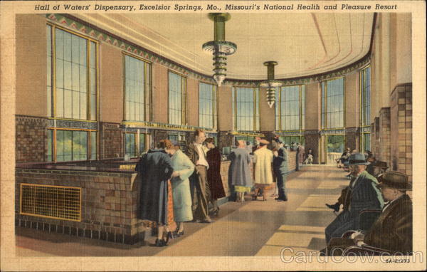 Hall of Water Dispensary Excelsior Springs Missouri