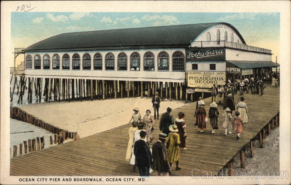 Ocean City Pier and Boardwalk Maryland