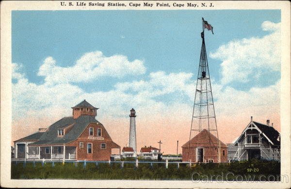 US Life Saving Station, Cape May Point New Jersey