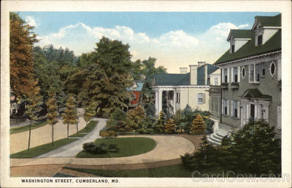 Washington Street Cumberland Maryland