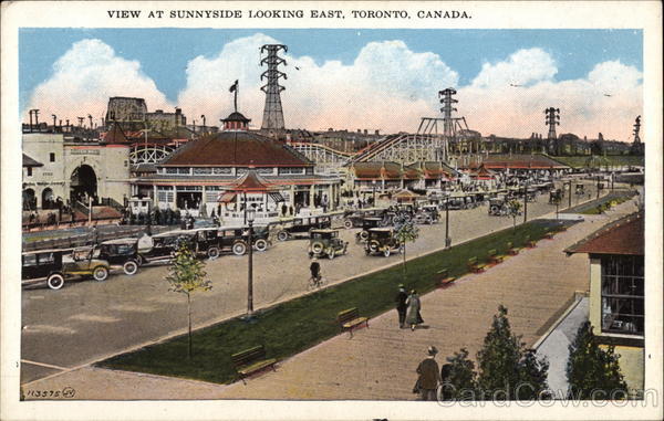 View at Sunnyside Looking East Toront Canada Ontario