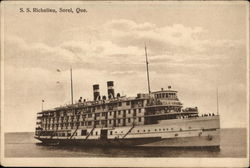 S.S. Richelieu Postcard