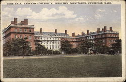 Harvard University - Gore Hall, Freshmen Dormitories Postcard