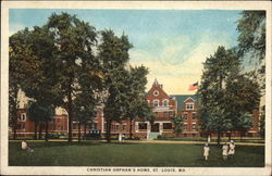 Christian Orphan's Home St. Louis, MO Postcard Postcard