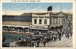 The Cedar Point Pier Postcard