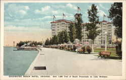 Edgewater Beach Hotel Chicago, IL Postcard Postcard