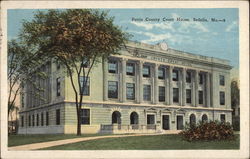 Pettis County Court House Sedalia, MO Postcard Postcard