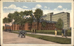 Harper Hospital Postcard