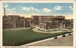View of New City Hospital Postcard