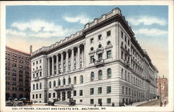 Court House, Calvert and Fayette Sts Baltimore, MD Postcard Postcard