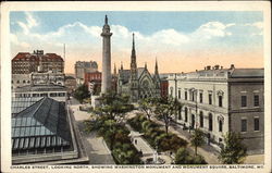 Charles Street, Looking North Postcard